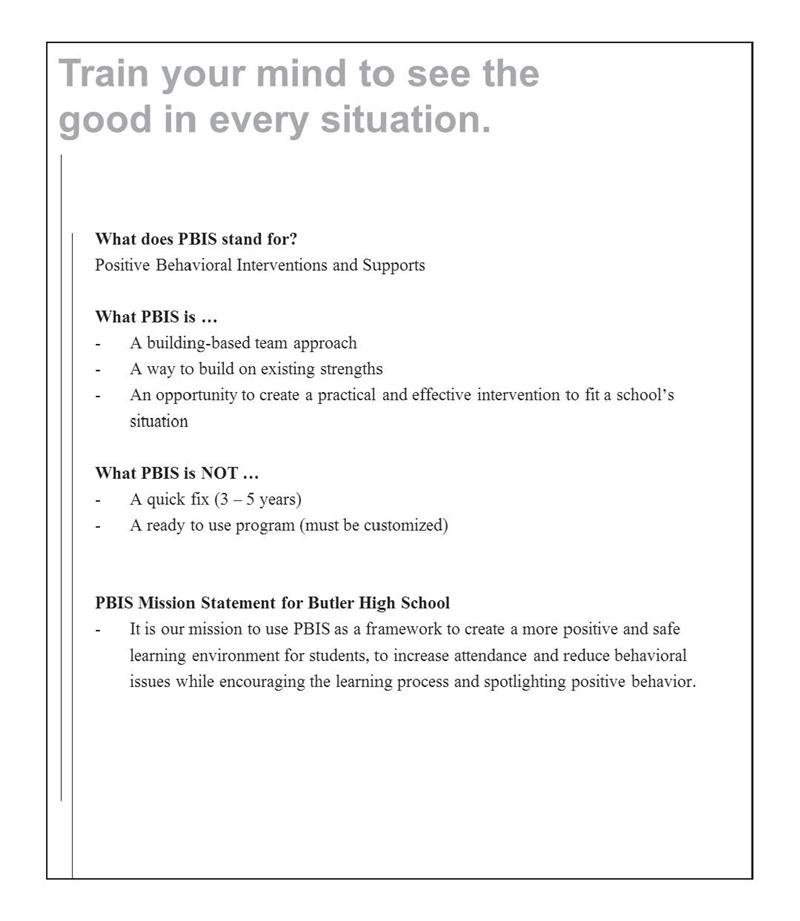 What is PBIS 